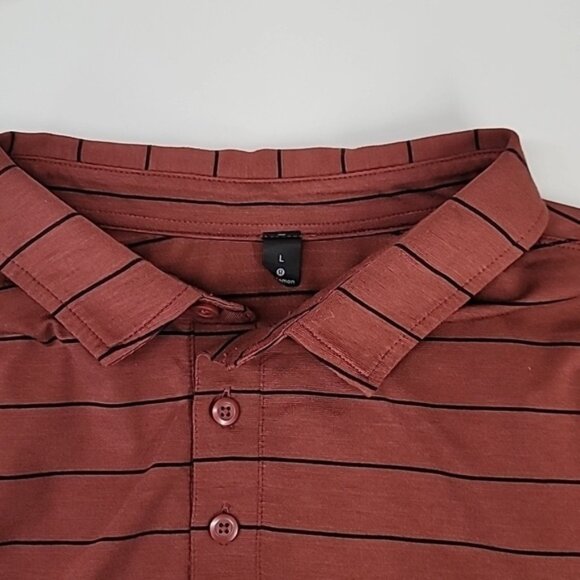 Lululemon pin stipe button up shirt - Picture 3 of 5